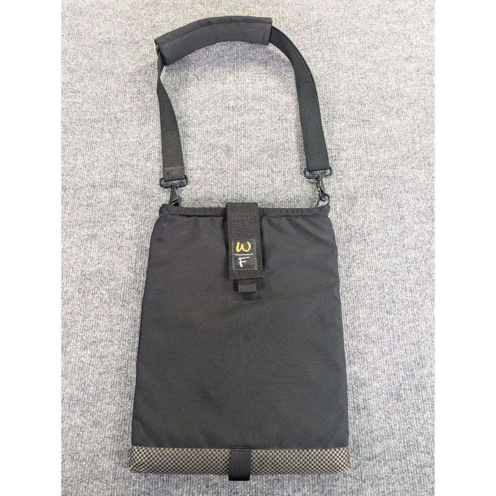 WaterField Designs Black Ballistic Nylon Sleeve Bag Padded Strap SF Made